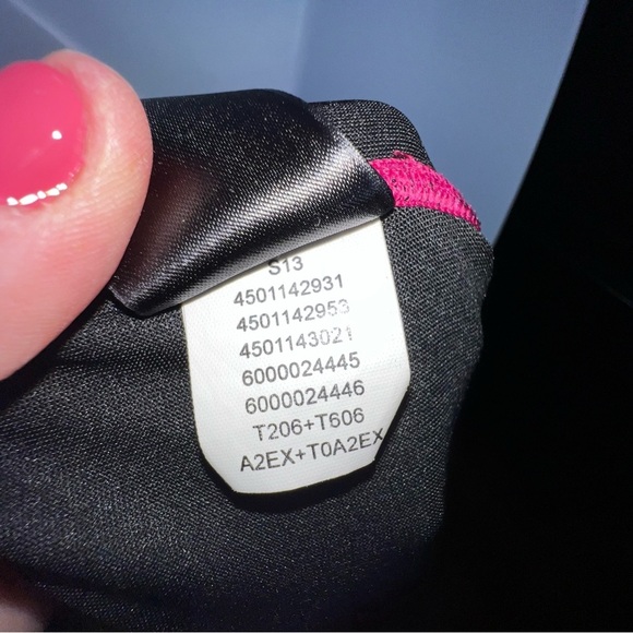 North Face Women’s Small Black Pink A2EX Cycling Performance T-Shirt Top S - Picture 10 of 13